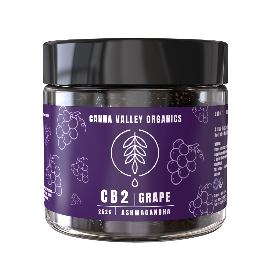 Ashwagandha & CB2 Grape Gummies